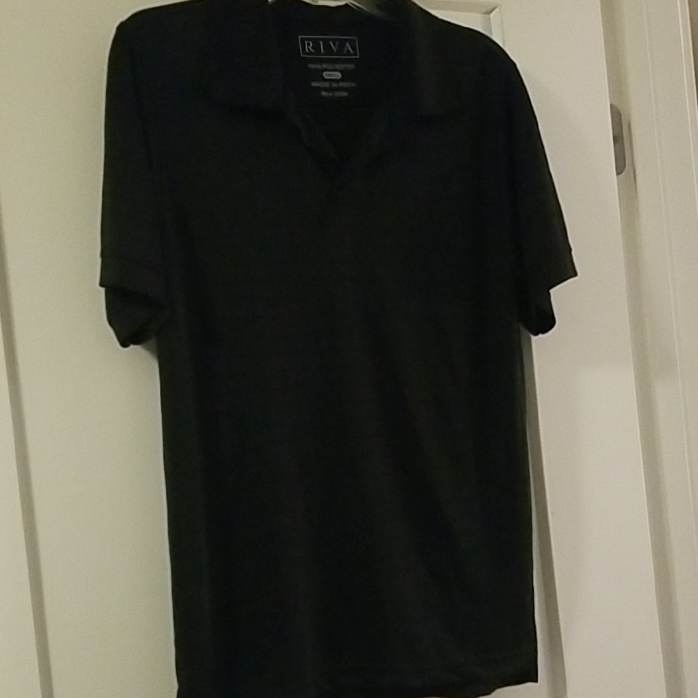 Riva Men's Black Shirt Size S
